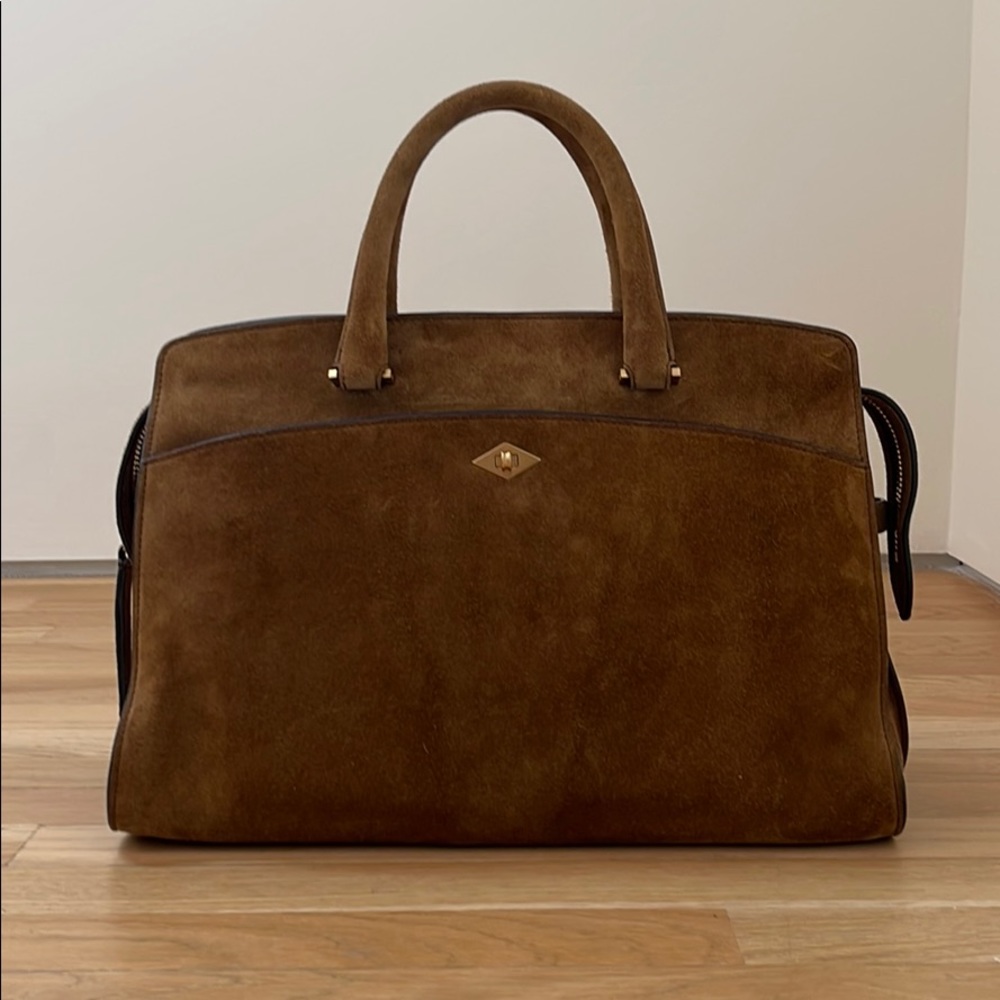 Metier suede bag